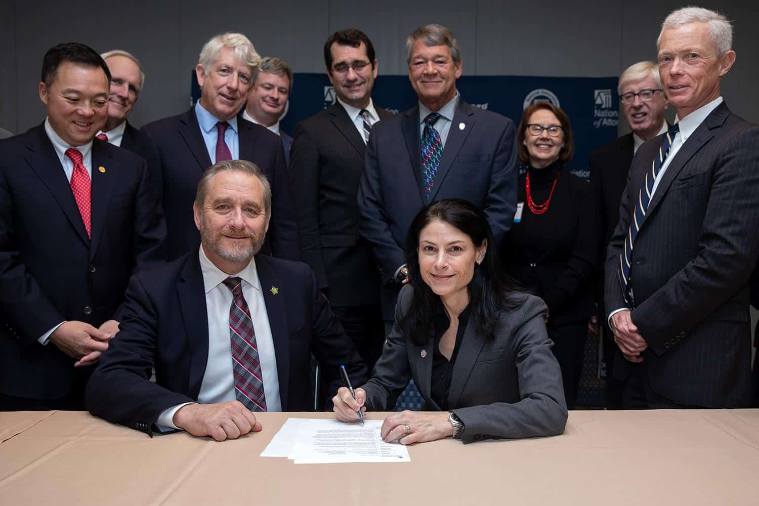 Attorneys General Signing Letter at 2019 Capital Forum