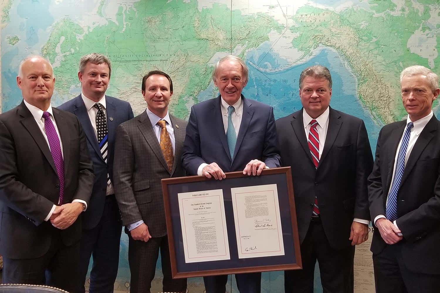 Attorneys General with Senator Markey