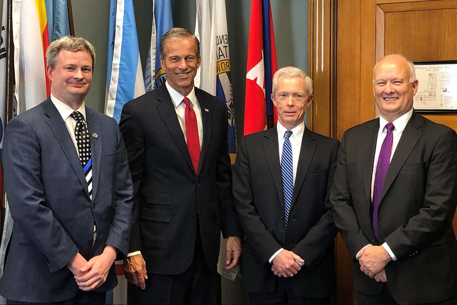 Sen. Thune with AGs