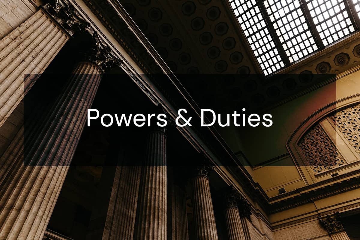 powers and duties, attorney general powers