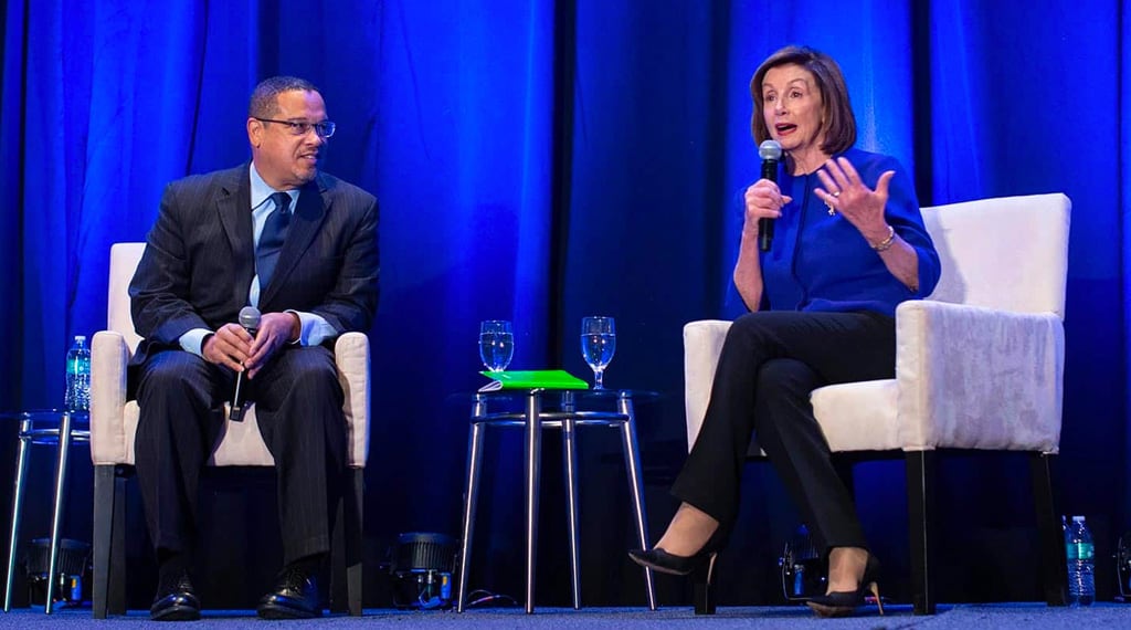 Speaker Pelosi and AG Ellison Discussion