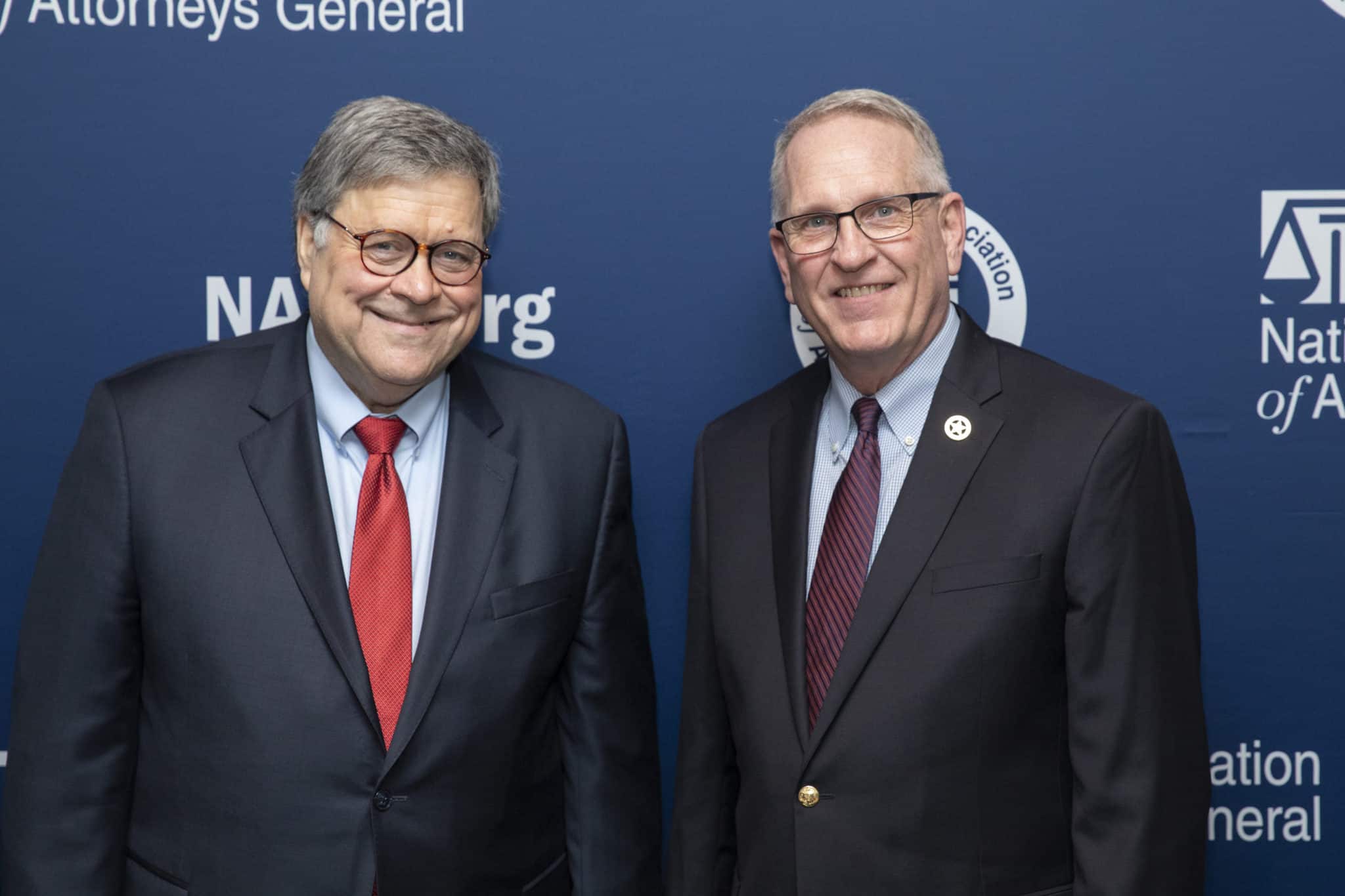 Barr and Fox U.S. Attorney General Barr with AG Fox