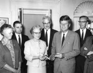 Photo of President with Minnesota Attorney General in 1963