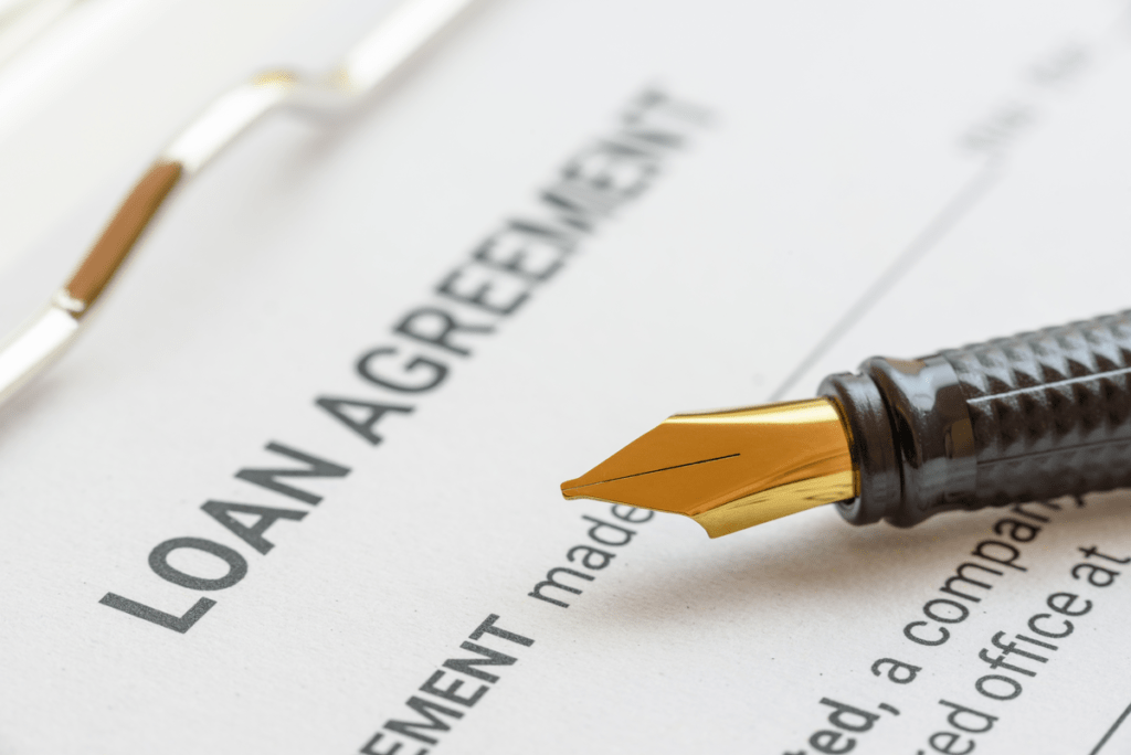 loan agreement with pen