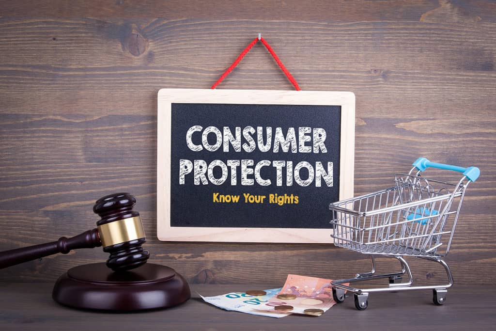 Consumer Protection sign, know your rights, consumerresources.org