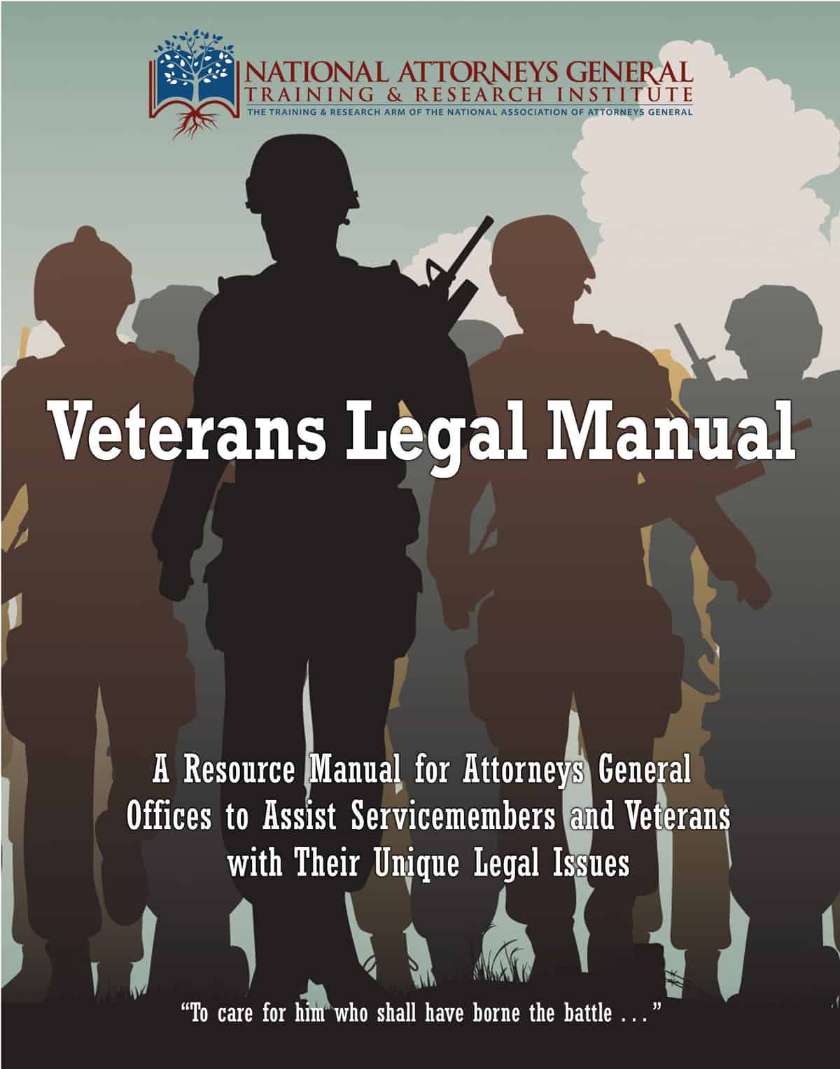 cover for first edition veterans manual